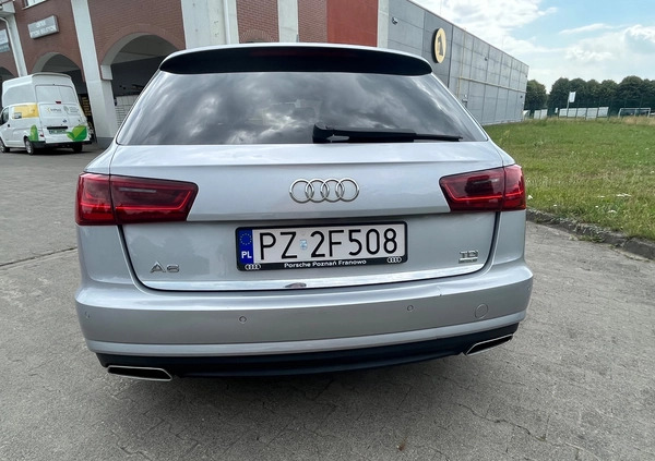 Audi A6 cena 69900 przebieg: 184000, rok produkcji 2016 z Mosina małe 46